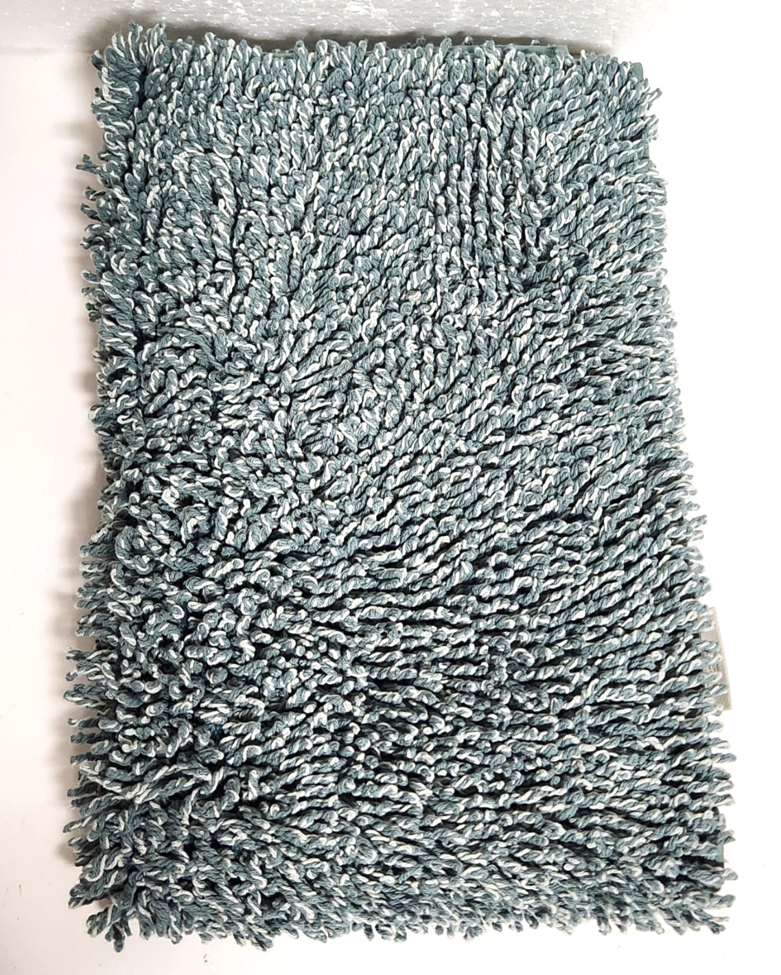 Casaluna 21″x 34″ Mélange Looped Bath Rug – Teal Blue