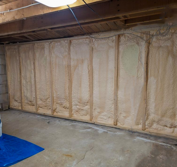 Crawl Space SPF Insulation